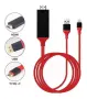 HDMI кабел за телевизор към телефон type c, снимка 3