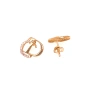 Златни обеци Dior 1,73гр. 14кр. проба:585 модел:36965-1, снимка 2