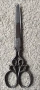 Антикварни фризьорски ножици L.Leikauf - Solingen, около 1900 година, снимка 8