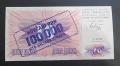Босна и Херцеговина.
100, 10 000 и 100 000 динара.
1992 година.
С надпечатка.UNC.
, снимка 5
