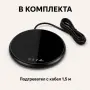 Електрически подгревател за чаша 18W с 2 температури 40/60°C, таймер и сензорно управление, снимка 5