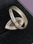 Красив сребърен пръстен със седеф # ГР50, снимка 2
