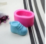 3D Буйка бебешка обувка маратонка обувки буйки силиконов молд форма калъп фондан гипс шоколад свещ , снимка 1 - Форми - 36063923