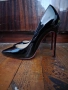 Високи токчета 12 см червена подметка тип Louboutin, снимка 1