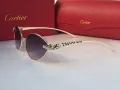 Cartier 2024  дамски слънчеви очила елипса кръгли овални, снимка 16