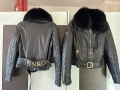 Pinko шикозно яке от естествена кожа, снимка 9