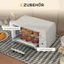 Мини фурна/тостер HOMCOM, снимка 3