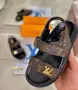 Louis Vuitton Дамски Кафеви Сандали Луис Витон Код SEM-652, снимка 1