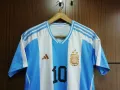 Argentina Lionel Messi Adidas 2024/2025 оригинална тениска фланелка Аржентина Меси размер L, снимка 4