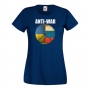 Дамска тениска ANTI WAR,спасете Украйна,против Войната, снимка 4