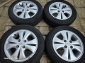 Лети джанти 14ки 4х100 Hyundai + летни гуми 175/60/14 Hankook, снимка 3