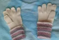 Зимни, дамски, плетени ръкавици, снимка 1