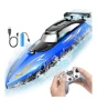 Високоскоростна лодка с дистанционно, акумулатор и резервни перки Airship, снимка 1