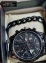 Мъжки стилен часовник с гривна, снимка 10