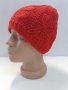 Шапки Каприз. Дамска шапка червена-05, снимка 1