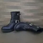 Дамски черни боти естествена кожа , снимка 6