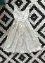 Бяла официална/ булченска рокля , снимка 4