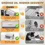 Нова Скрита магнитна Smart ключалка за шкаф чекмедже RFID Bluetooth NFC, снимка 4