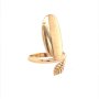 Златен дамски пръстен 2,87гр. размер:54 14кр. проба:585 модел:18271-1, снимка 3