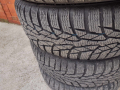 Зимни гуми Nokian с метални джанти от Toyota Yaris II- 175/65/15, снимка 3