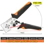 Клещи за кримпване на кабелни обувки HSC8 6-4A 0,25-10 mm² - КОД 4389, снимка 5
