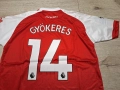 Футболна фланелка на Арсенал #Виктор Гьокереш#14#сезон 25/26!, снимка 2
