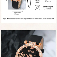 Комплект Дамски моден кварцов часовник+бижута,5 артикула в кутия, снимка 8 - Дамски - 44793967