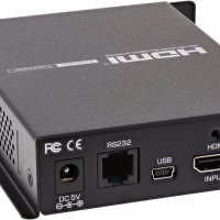 InLine HDMI USB KVM през IP разширител UTP 4K до 100m (64601), снимка 3 - Мрежови адаптери - 41754846