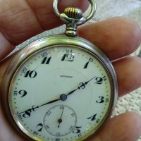Джобен швейцарски часовник Buren,оригинал, снимка 5 - Антикварни и старинни предмети - 41406331