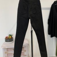Черен панталон тип дънки размер 36(S), снимка 15 - Дънки - 44259762