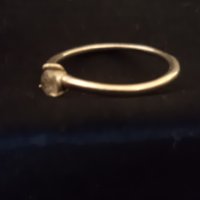 дамски сребърен пръстен, снимка 2 - Бижутерийни комплекти - 41348525