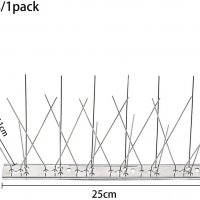 Нова защитна ограда от Неръждаема стомана с метални шипове 1,5 метра, снимка 2 - Други - 33783850