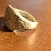 Старинен мъжки пръстен, снимка 4 - Други ценни предмети - 39135938