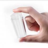 Силиконов печат чашка + пластмасова подложка.Прозрачен печат за маникюр!, снимка 6 - Продукти за маникюр - 34703978