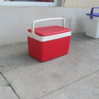 хладилна кутия , хладилна чанта червена, снимка 4 - Хладилни чанти - 41025475
