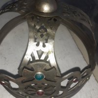 Стара метална корона, снимка 4 - Антикварни и старинни предмети - 41727236
