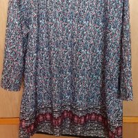 Дамска лятна блуза - шарена, снимка 2 - Ризи - 41635566