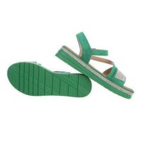 Дамски сандали на клин, 5цвята , снимка 7 - Сандали - 41085166