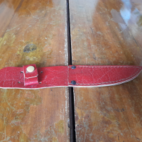 Стара кожена кания за нож #14, снимка 1 - Други ценни предмети - 44744574