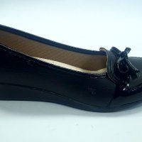 Дамски обувки модел 0895 в черно и бежово, снимка 2 - Дамски ежедневни обувки - 35844731