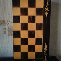 Шах и табла изработени: едната изцяло от дърво., снимка 11 - Шах и табла - 42630457