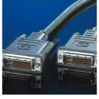 Кабел DVI - DVI Dual Link, 2m, Value 11.99.5525 SS301170, снимка 1 - Друга електроника - 39367711