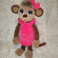 Маймунката Алис, снимка 3 - Плюшени играчки - 42525578