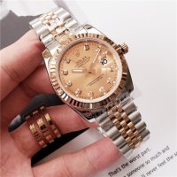 Унисекс часовник Rolex Oyster Perpetual Datejust с автоматичен механизъм, снимка 1 - Дамски - 41694559