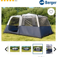 палатка Berger Milano 6, снимка 3 - Палатки - 44700550
