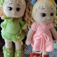 плетени куклу, снимка 2 - Кукли - 44302044