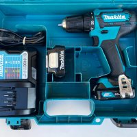 MAKiTA DF333D - Акумулаторен винтоверт 2x12V 2.0Ah, снимка 1 - Винтоверти - 41227471