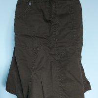 Зашеметяваща асиметрична дънкова пола "Esprit" ® , снимка 1 - Поли - 35795957