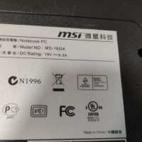 Лаптоп MSI MS-16GA, снимка 3 - Части за лаптопи - 41854453