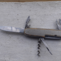 Старо немско джобно ножче, снимка 5 - Антикварни и старинни предмети - 44516836